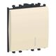 Intrerupator modular Schneider, crem, cu LED, 2M, Easy Styl, LMR1412002