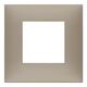 Rama decorativa aparataj modular Vimar, rectangulara, 2M, gri porumbel mat, NeveUp Matt, 09662.12