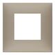 Rama decorativa aparataj modular Vimar, rectangulara, 2M, gri porumbel mat, NeveUp Matt, 09662.12