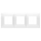 Rama decorativa aparataj modular Vimar, rectangulara, 3X2M, alb, NeveUp Glossy, 09666.01
