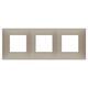 Rama decorativa aparataj modular Vimar, rectangulara, 3X2M, gri porumbel mat, NeveUp Matt, 09666.12
