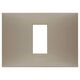 Rama decorativa aparataj modular Vimar, rectangulara, 1/3M, gri porumbel mat, NeveUp Matt, 09671.12
