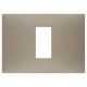 Rama decorativa aparataj modular Vimar, rectangulara, 1/3M, gri porumbel mat, NeveUp Matt, 09671.12