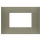 Rama decorativa aparataj modular Vimar, rectangulara, 3M, argila mat, NeveUp Matt, 09673.13