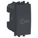 Intrerupator modular cu revenire Schneider, negru, cu simbol cheie, 1M, Easy Styl, LMR0140003