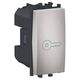 Intrerupator modular cu revenire Schneider, argintiu, cu simbol cheie, 1M, Easy Styl, LMR0140004