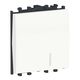Intrerupator modular cu revenire Schneider, alb, cu LED, 2M, Easy Styl, LMR1403001