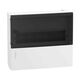 Tablou electric PVC, 12 module, aplicat, Schneider, IP40, cu usa transparenta, Resi9, MIP12112S