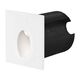 Spot LED, trepte/perete, ingropat, patrat, alb, 2W, 3000K, IP65, Braytron