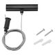 Element de suspendare pentru sina, aplicat, negru, 1500x80mm, IP20, Braytron
