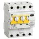 Siguranta automata (disjunctor) cu protectie diferentiala trifazica iEK, 40A, 100mA, RCCBs, tip AC, 6kA