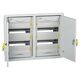 Tablou electric metalic, 48 module, 2x24, incastrat, iEK, SCHRv-k, IP31, cu usa mata