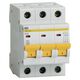 Siguranta automata (disjunctor) tripolara iEK, 3P, 32A, curba B, 4.5kA, MVA20