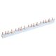 Bareta de alimentare (busbar) iEK, 4P, tip pin, 52 module, 63A, YNS21-4-063