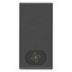 Clapeta pentru intrerupator modular Vimar, carbon mat, "simbol ventilator", iluminabil, 1M, NEVE UP