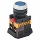 Buton comanda iEK, neon, albastru, 1ND+1NI, 230VAC, D22, ABLFS-22