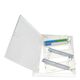 Rama inalta cu uşă şi insert, pentru tablou electric metalic incastrat in rigips, 24 module, 2x12, Schrack