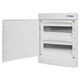 Tablou electric ABS, incastrat, 24 module, 2x12, cu usa mata, adancime nisa 70mm, Schrack, TOPO, IP40