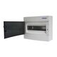 Tablou electric ABS, aplicat, 12 module, 1X12, cu usa transparenta, Schrack, TOPO, IP40