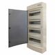 Tablou electric ABS, aplicat, 48 module, 4x12, cu usa transparenta, Schrack, TOPO, IP40