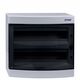 Tablou electric ABS, aplicat, 36 module, 2x18, cu usa transparenta, Schrack, TOPO, IP40