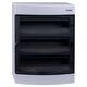 Tablou electric ABS, aplicat, 54 module, 3x18, cu usa transparenta, Schrack, TOPO, IP40