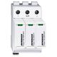 Descarcator la supratensiune Schrack, 1+2, cu contact auxiliar, debrosabil cu semnalizare, 3P, tip B+C, fotovoltaic, 1100VDC, IS01111101