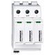 Descarcator la supratensiune Schrack, 3+0, debrosabil cu semnalizare, 3P, tip C, fotovoltaic, 1100VDC, IS01121100