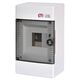 Tablou electric PVC, 4 module, aplicat, ETI, IP30, cu usa transparenta, 001100140