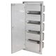 Tablou electric metalic, 48 module, incastrat, 4X12, cu plastroane, ETI, IP40, 001101206