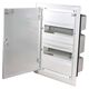 Tablou electric metalic, 36 module, incastrat, 2X18, cu plastroane, ETI, IP40, 001101210