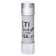Siguranta fuzibila cilindrica fotovoltaica ETI, 10x38mm, gPV, 1000VDC, 10A, 30kA, pentru protecția modulelor fotovoltaice, 002625075