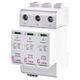Descarcator la supratensiune ETI, 2+1, debrosabil cu semnalizare, 3P, tip C, 1100VDC, 002440516