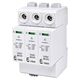 Descarcator la supratensiune ETI, 2+1, debrosabil cu semnalizare, 3P, tip C, 1100VDC, 002440624