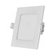 Spot LED, tip panel, incastrat, patrat, alb, 7W, 3000K, IP20, Emos, ZD2124