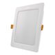Spot LED, tip panel, incastrat, patrat, alb, 18W, 4000K, IP20, Emos, ZD2442