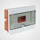Tablou electric PVC, 12 module, incastrat, cu usa transparenta, Cetinkaya, IP40, CP1912