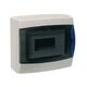 Tablou electric PVC, 4 module, aplicat, cu usa transparenta, Cetinkaya, IP65, CP3904