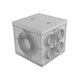 Doza tip camin Cetinkaya, fara capac, 550x550x500mm, IP30, CP555553