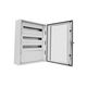 Tablou electric metalic, 120 module, cu plastroane, aplicat, 5x24, cu geam sticla, Cetinkaya, IP55, CPD6010520SUMP-B