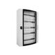 Tablou electric metalic, 216 module, cu plastroane, aplicat, 9x24, cu geam sticla, Cetinkaya, IP55, CPD6015025SUMS-B