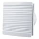 Ventilator axial, cu grila fatada frizz, T, 100mm, alb, Vents, IP44