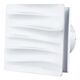 Ventilator axial, cu grila fatada valuri, T1, 100mm, alb, Vents, IP44