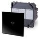 Intrerupator Touch Luxus-Time, incastrat, negru, IP20, K-701-12
