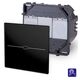 Intrerupator Touch Luxus-Time, incastrat, negru, IP20, LX-701-12