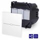 Variator cap scara Touch Luxus-Time, incastrat, alb, IP20, LX-701SD-11