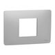 Rama decorativa aparataj modular Schneider, elipsa, 2M, alb, Noua Unica, NU210230