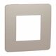 Rama decorativa aparataj modular Schneider, elipsa, 2M, nisipiu-alb, Noua Unica, NU280226