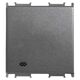 Clapeta pentru intrerupator modular Panasonic, fumuriu, cap cruce, 2M, Thea Optima
