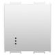 Clapeta pentru intrerupator modular Panasonic, cu LED, alb, 2M, Thea Optima